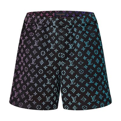 Louis Vuitton Mesh Shorts In Black