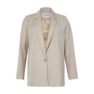 Loewe Tailored Jacket In Wool