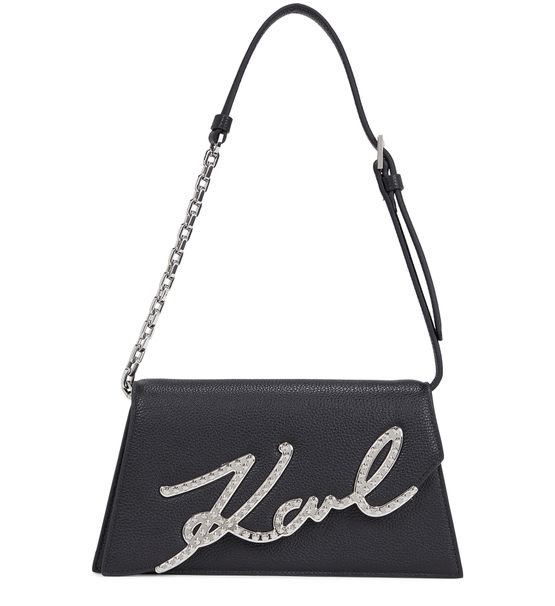 K/Signature スタッズ付き ショルダーバッグ レディース | KARL 