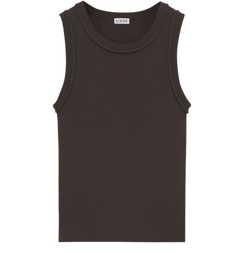 LOEWE Anagram tank top in stretch viscose