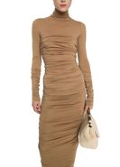Jersey wool maxi dress - DOLCE & GABBANA