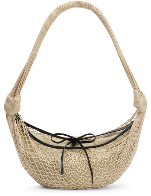 LEMAIRE Halbmond-Schultertasche aus Filz