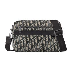 ショルダーバッグ DIOR Safari Bag with Strap Mini Safari Bag with Strap Black Dior Oblique Jacquard | DIOR