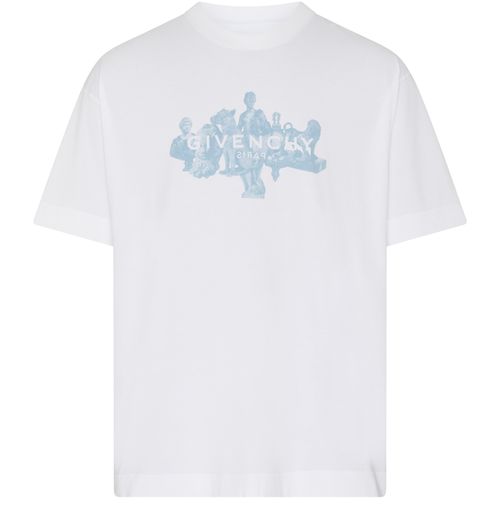 GIVENCHY GIVENCHY Reverse t-shirt in cotton with Hubert objects