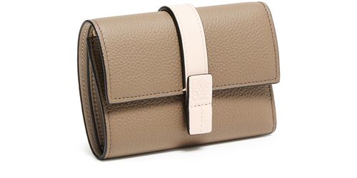 LOEWE Small soft calf leather upright wallet