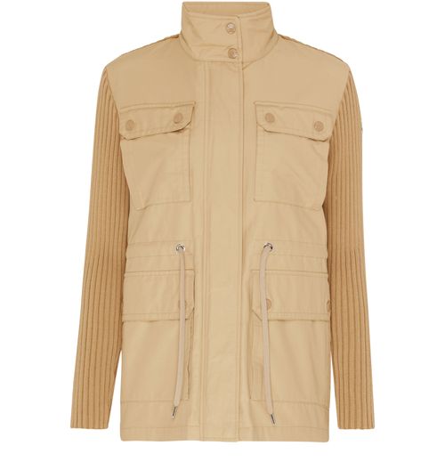 MONCLER Zwei Materialien