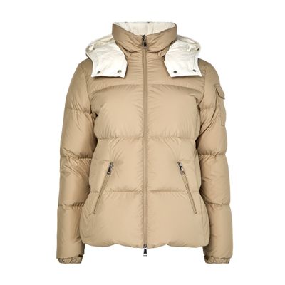 Moncler Fourmines Jacket In Brown