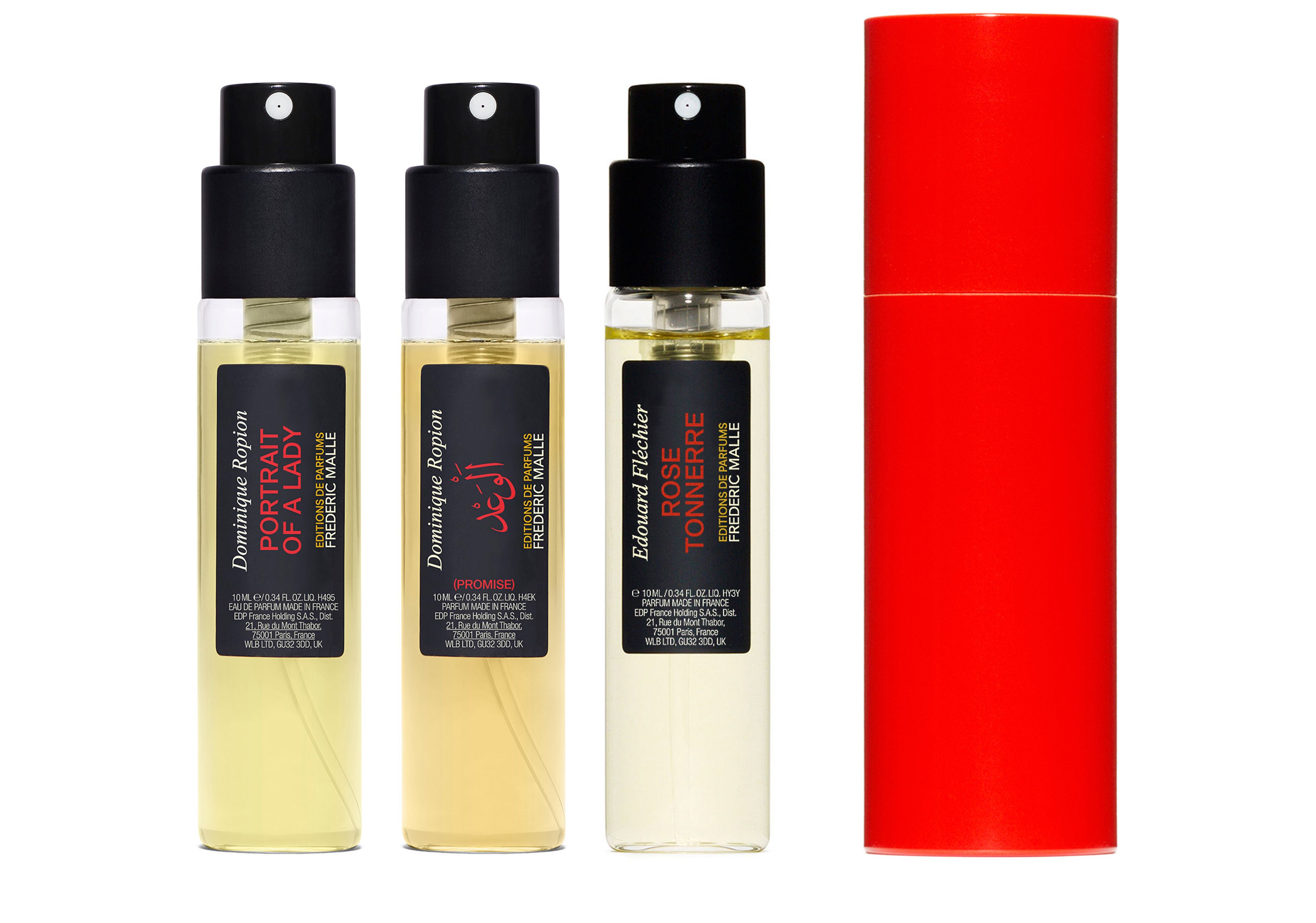 Travel size eau de parfum set