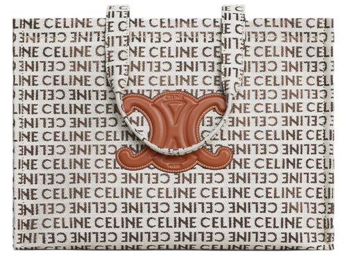 CELINE Grand cabas Thais textile avec Celine