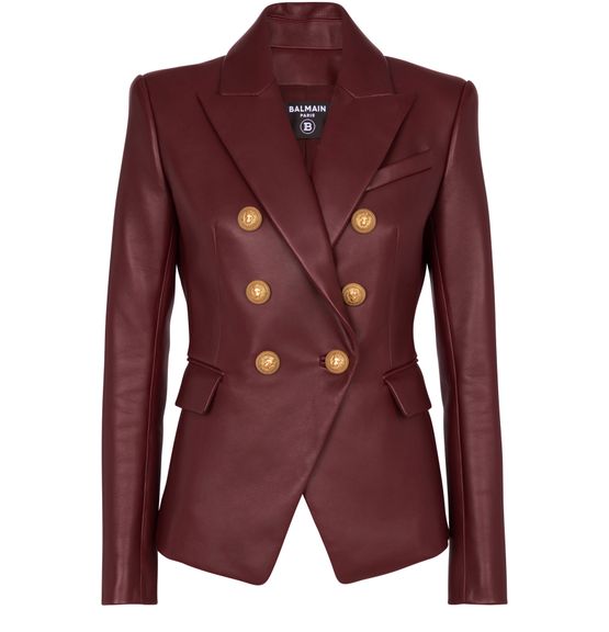 Balmain camel hotsell blazer