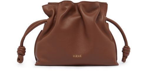 LOEWE x Suna Fujita - Hamster Mini Flamenco nappa calf leather clutch