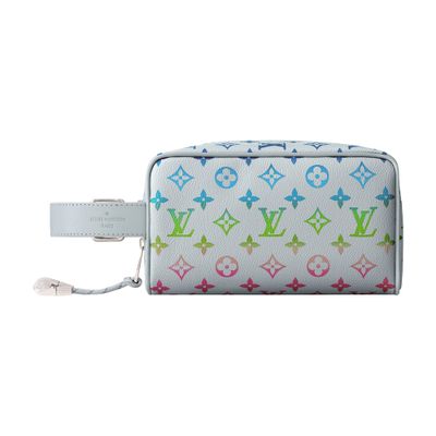 Louis Vuitton Locker Dopp Kit In Blue