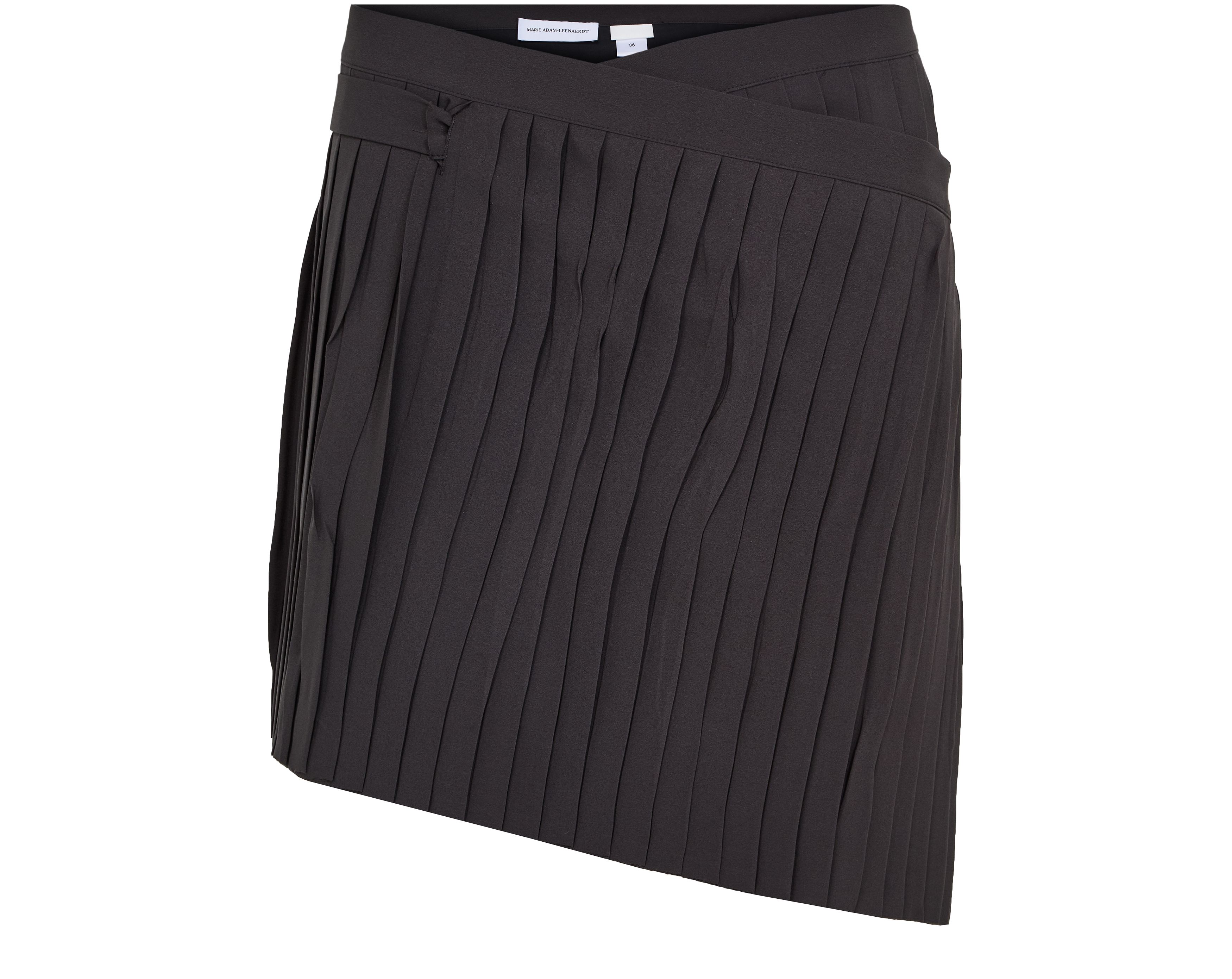 Apron flat mini skirt