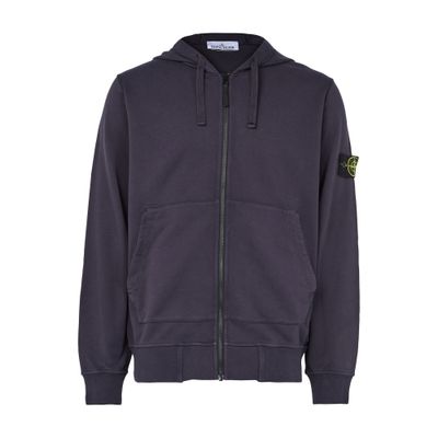 Logo patch hoodie