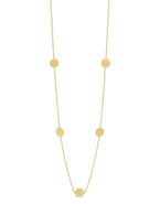 Celine heirlooms médaille sautoir in brass with gold finish - CELINE