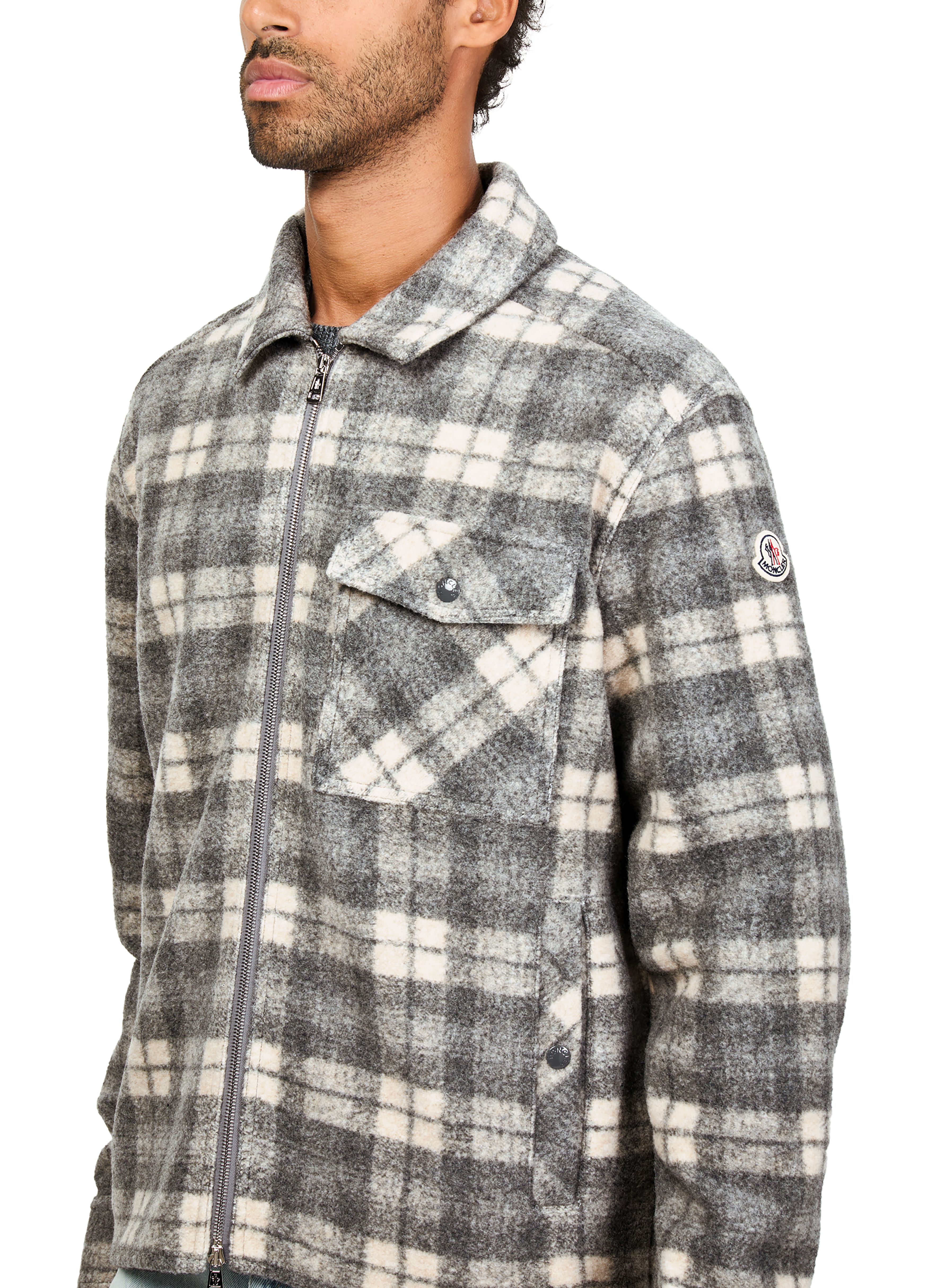 Plaid overshirt thumbnail 4