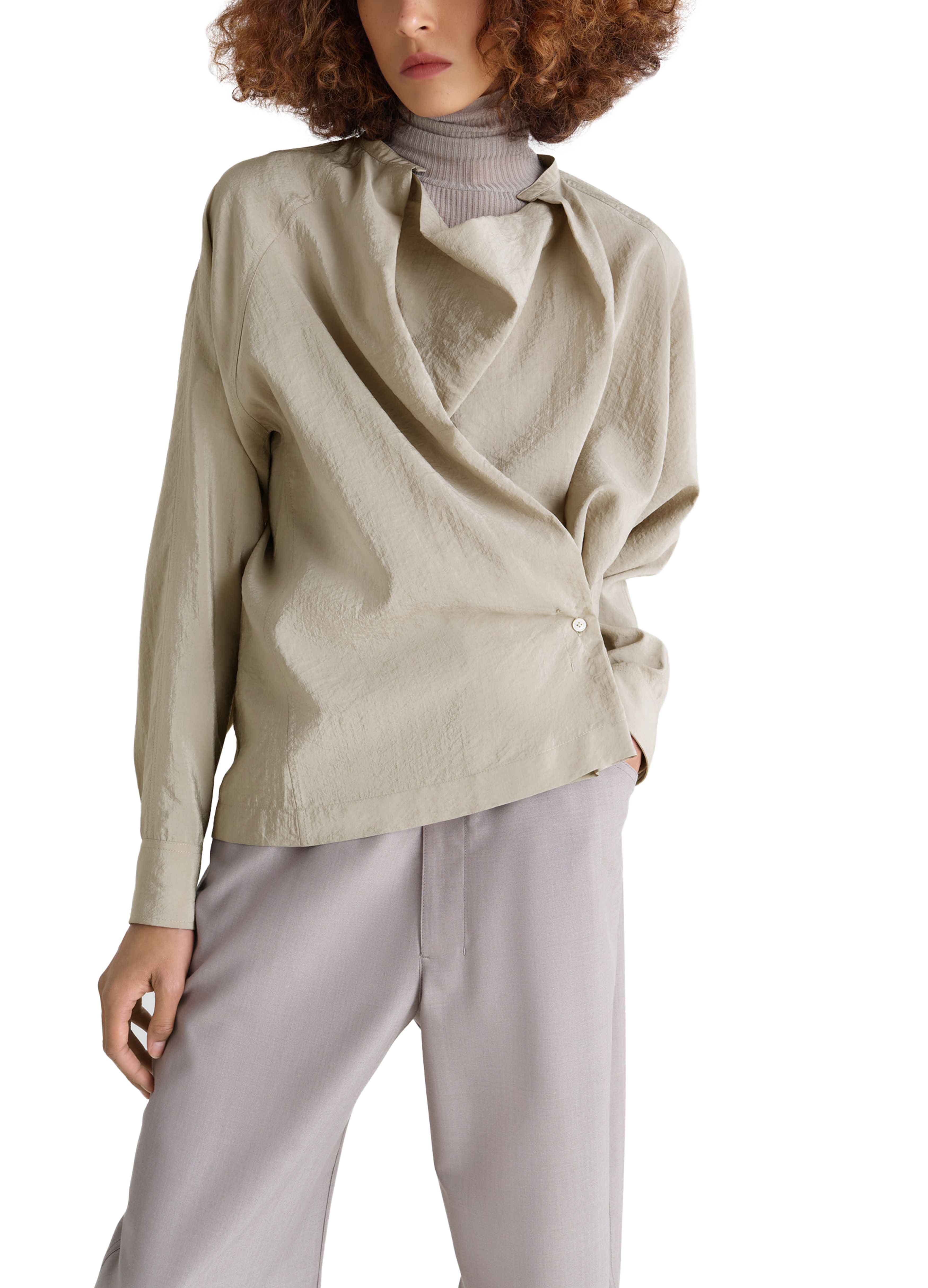 Twisted long sleeve top thumbnail 5
