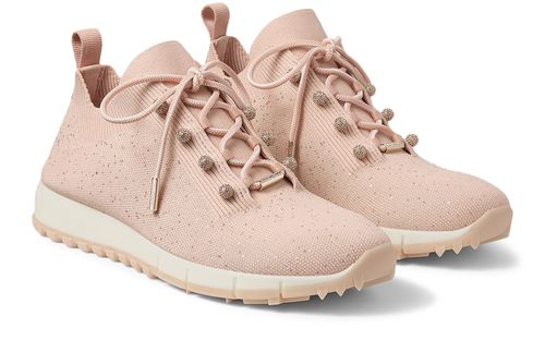 JIMMY CHOO Veles sequinned sneakers