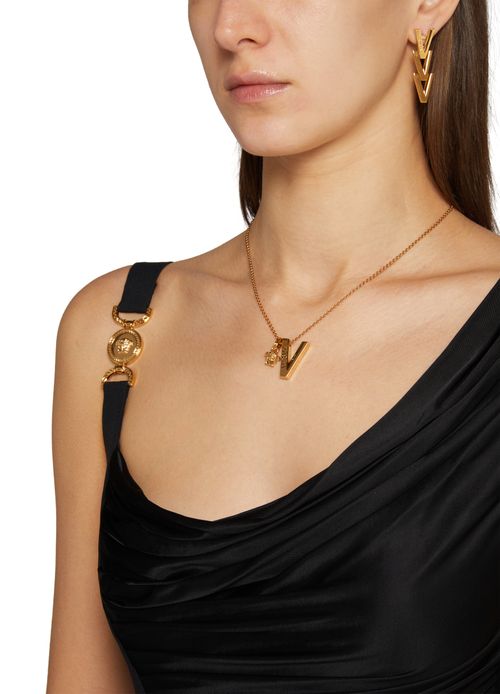 VERSACE Collier en métal