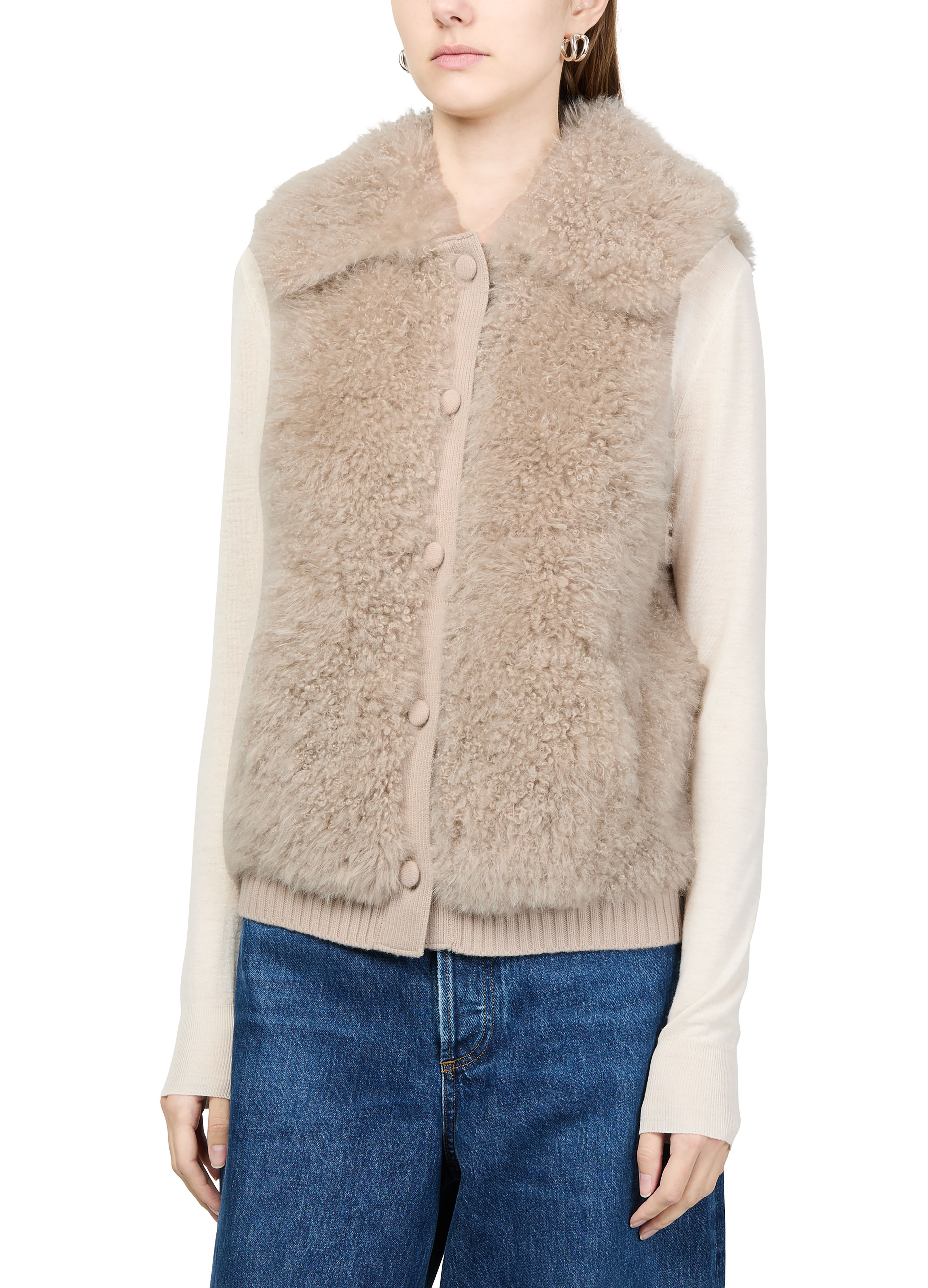 Sheepskin jacket thumbnail 4