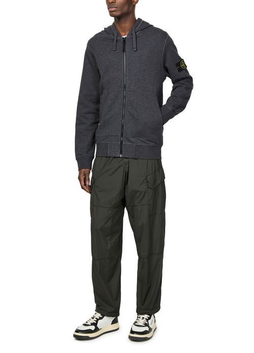 STONE ISLAND Zipped hoodie
