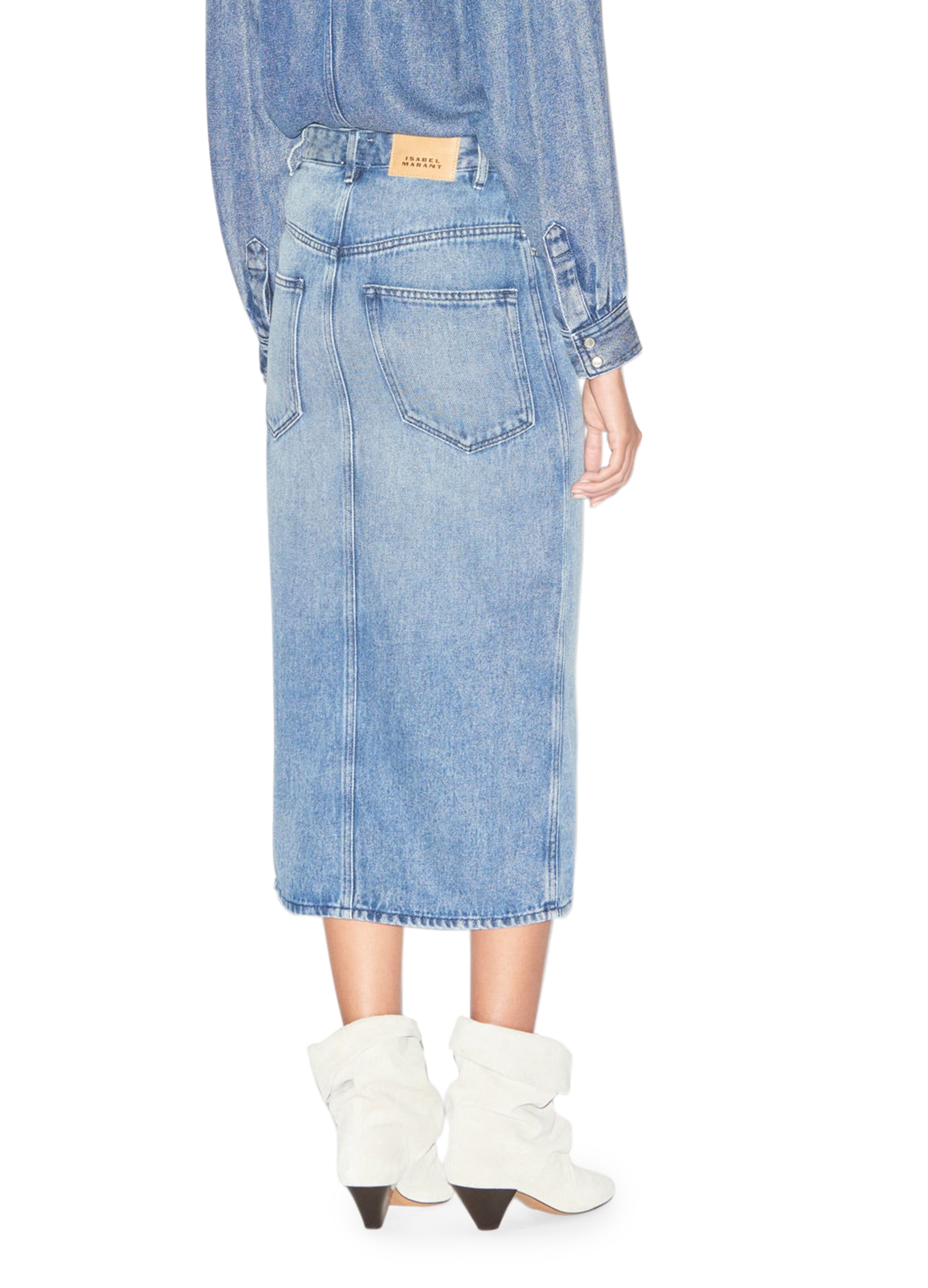 Tilauria denim skirt thumbnail 5