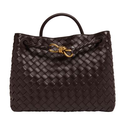 24PF new/BOTTEGA VENETA アンディアモロングクラッチ Bag Black Women's Andiamo clutch | BOTTEGA VENETA | 24S