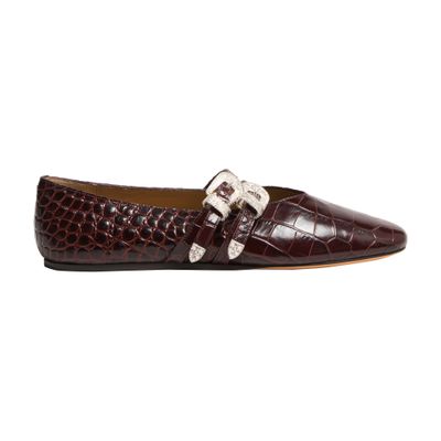 Le Monde Beryl Claudia Ballet Flats In Brown