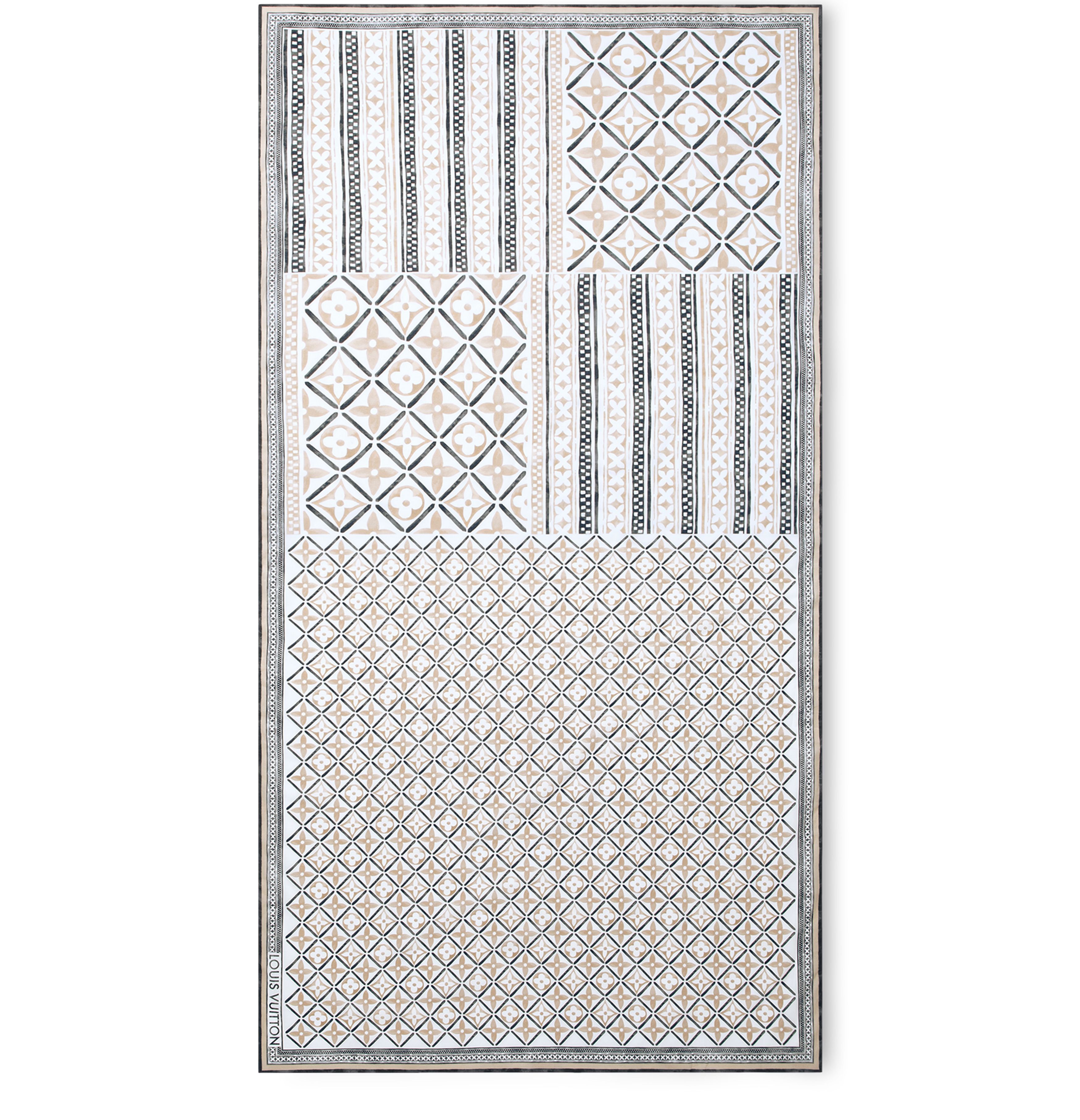 Monogram Flower Tile Pareo thumbnail 5