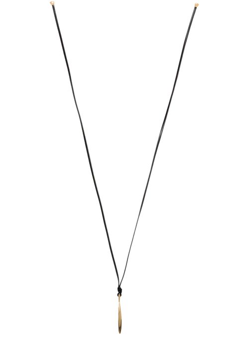 BOTTEGA VENETA Sardine leather necklace