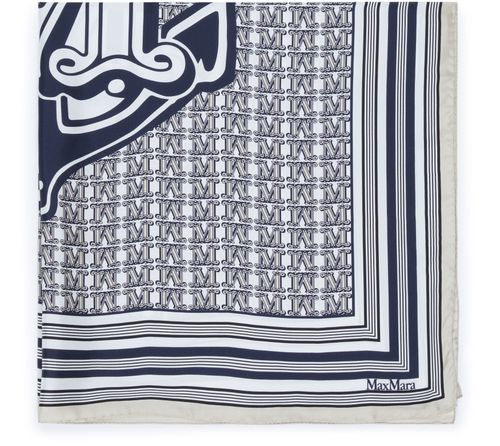 MAX MARA Carre90 silk scarf