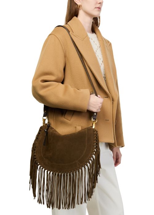 ISABEL MARANT Oskan soft zipped shoulder bag