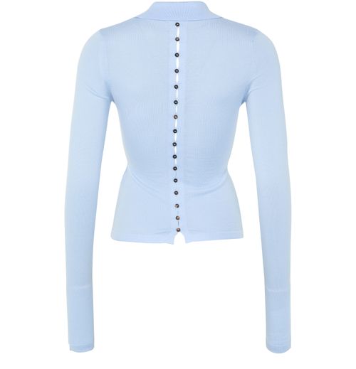JACQUEMUS Le Polo Merino manches longues