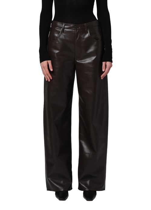 CITIZENS OF HUMANITY Ayla leather baggy pants