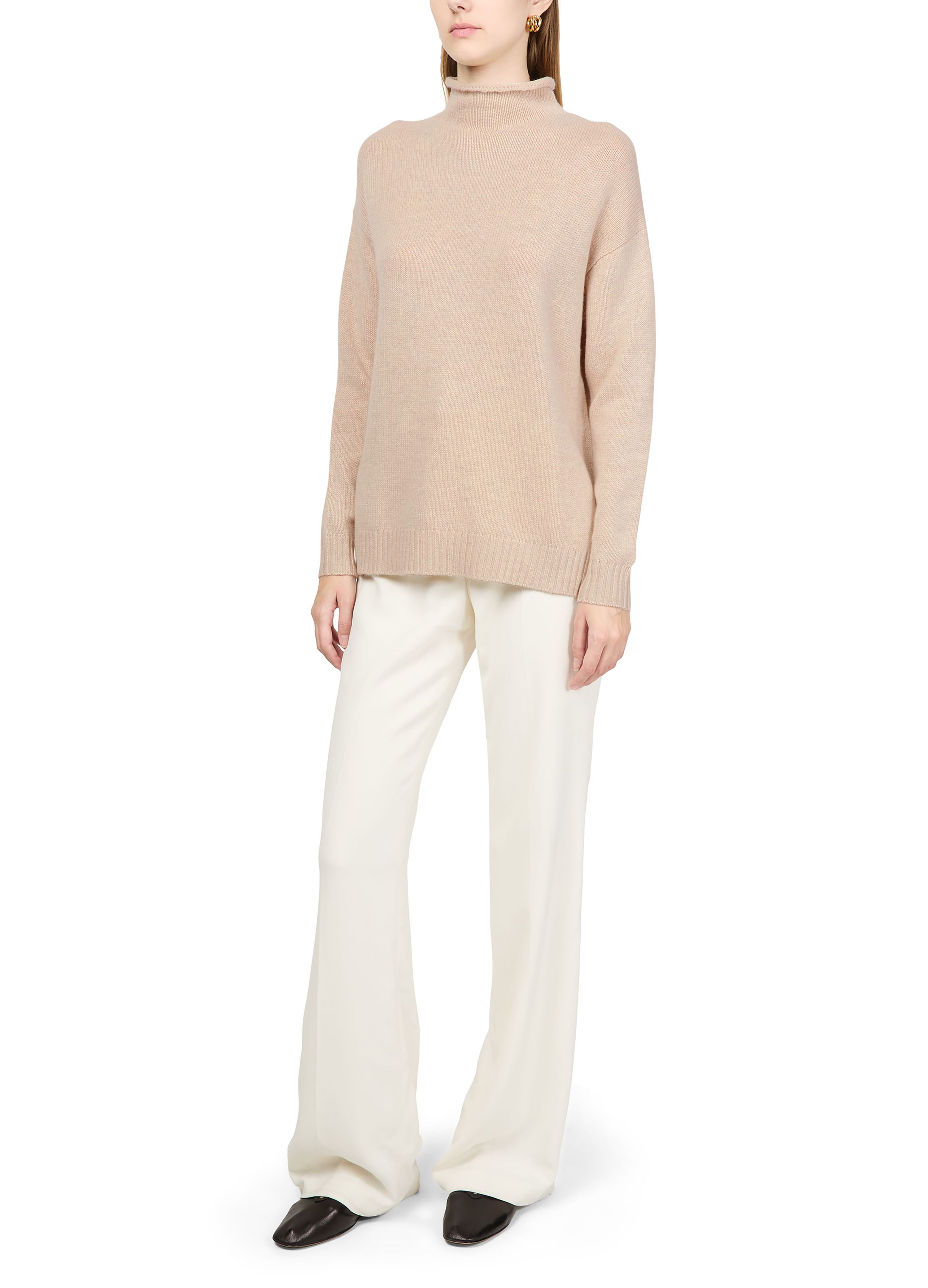 Sweater with large high neck thumbnail 5