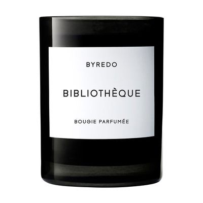 Byredo Bibliotheque Scented Candle In Black