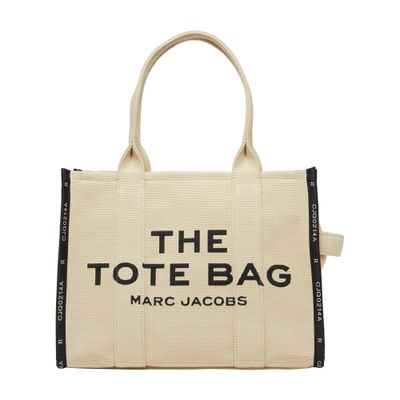 Marc Jacobs The Jacquard Large Tote Bag In Beige