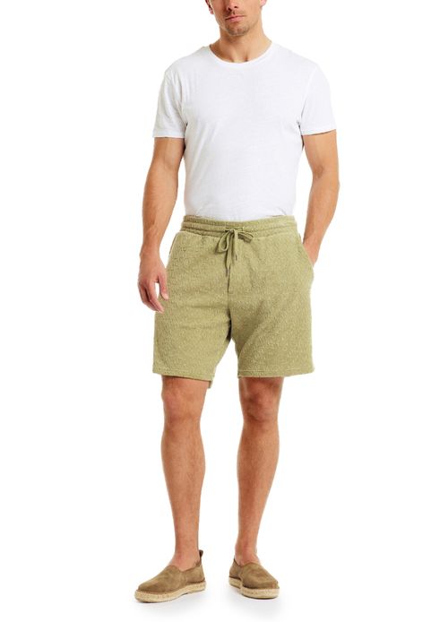 FRESCOBOL CARIOCA Copacabana Jacquard Augusto Terry Cotton Shorts