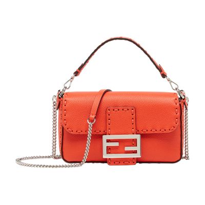 Fendi Baguette Mini Bag In Red