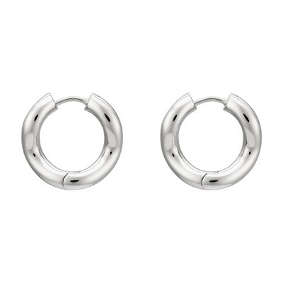 Charlotte Chesnais Wave Earrings In Silver