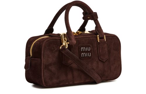MIU MIU Arcadie suede bag