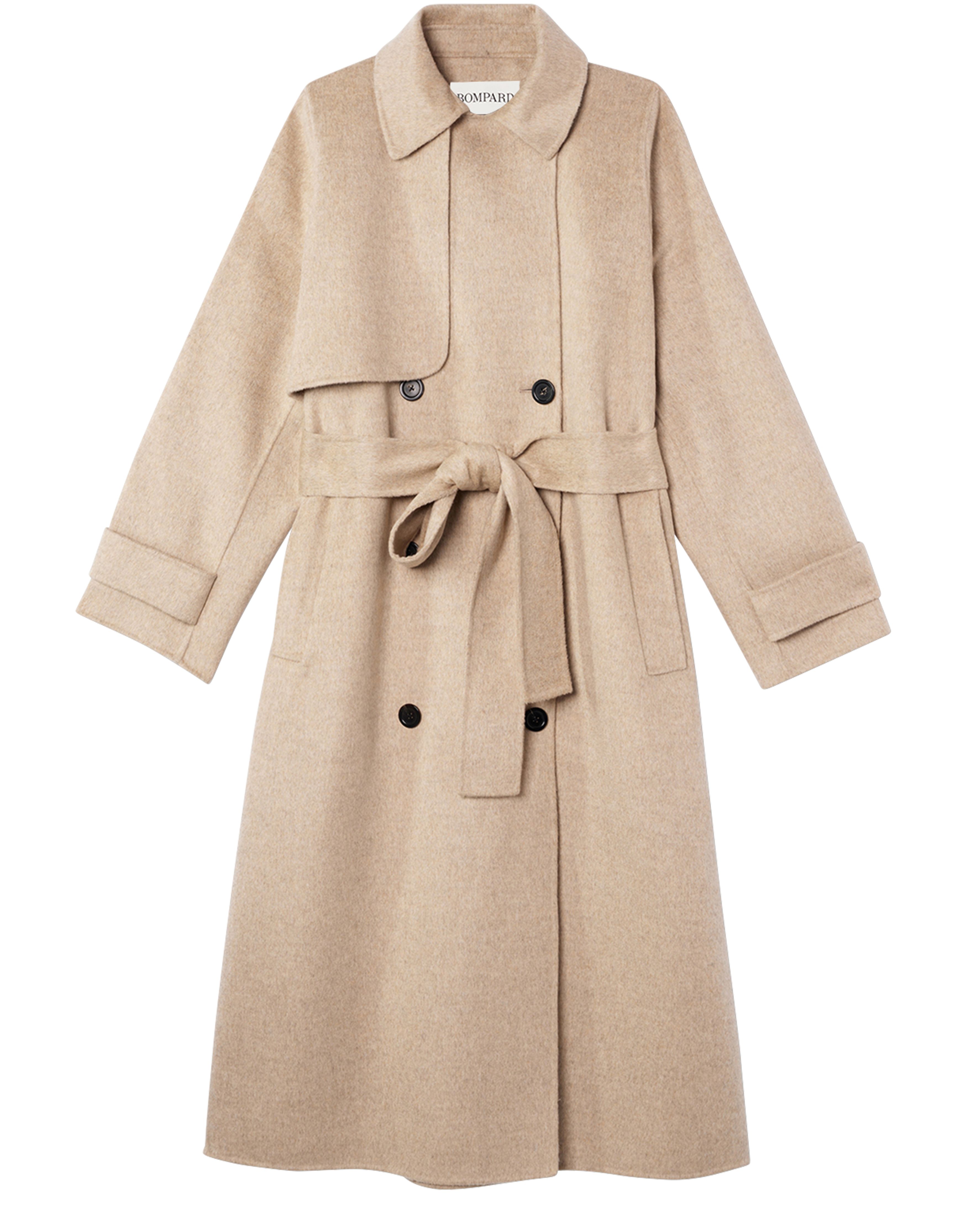 Oversized belted coat