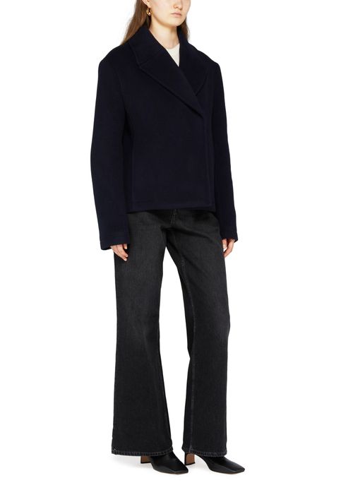 TOTEME Cropped wool peacoat