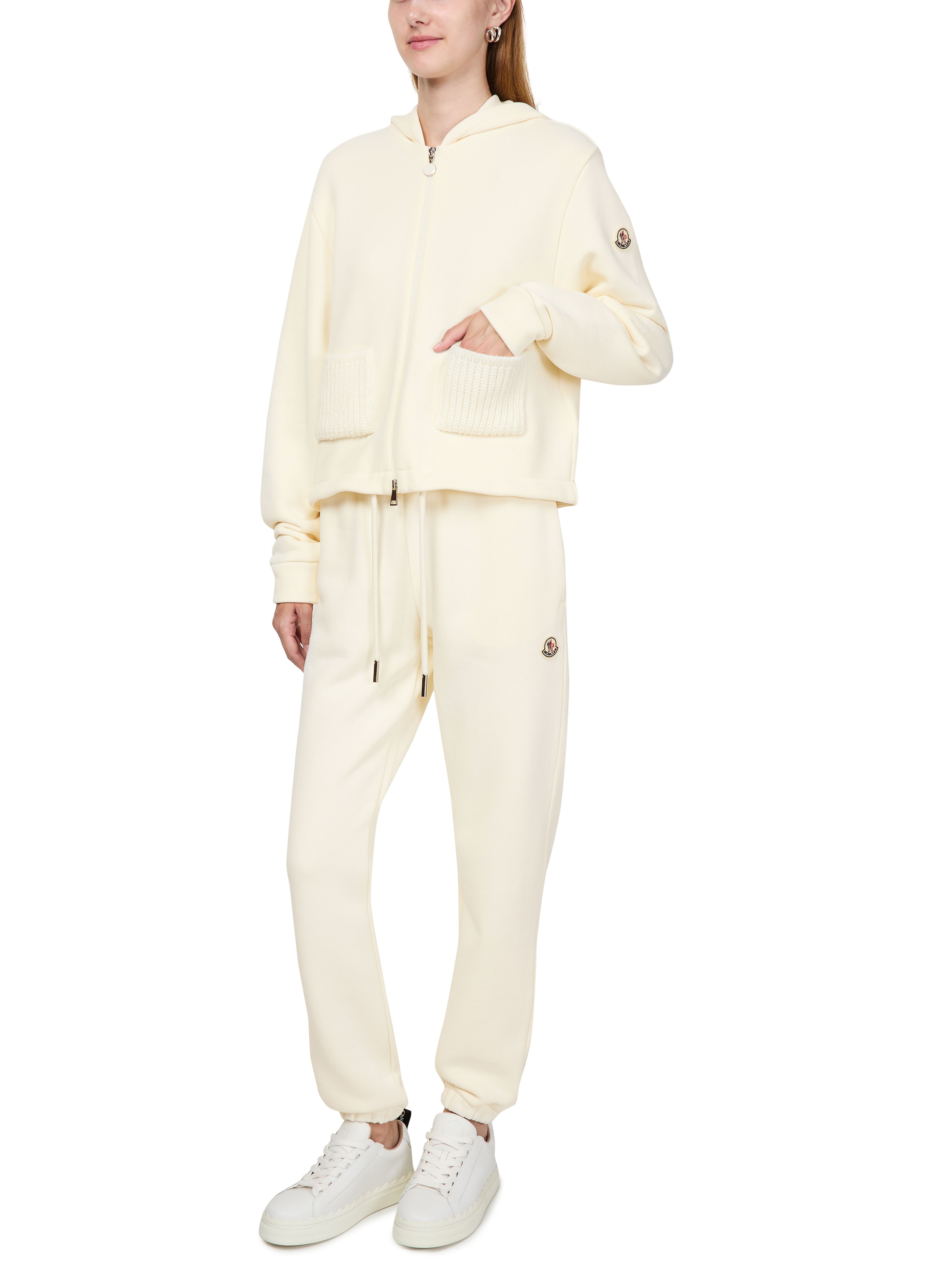 Zip up bi-material jacket thumbnail 6
