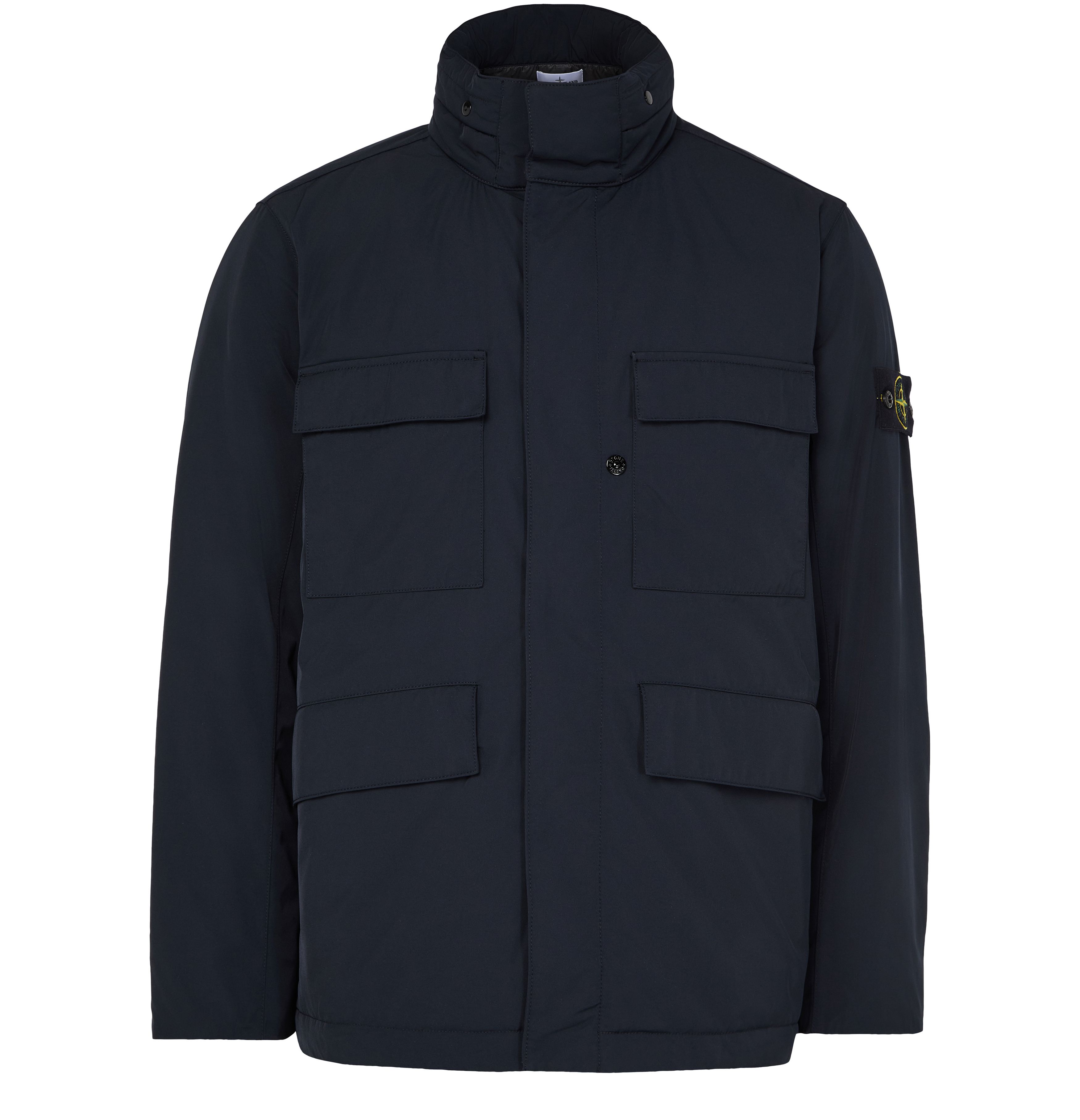 Field logo patch jacket
