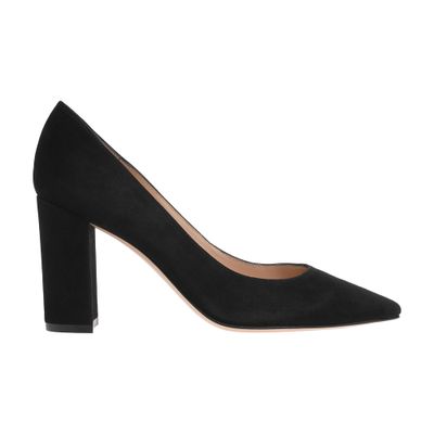 Gianvito Rossi Women's Piper 85 Court Shoes Black Size 37