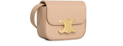 CELINE Mini Triomphe veau satiné