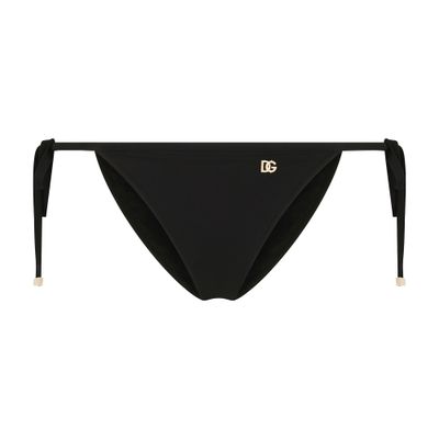 Dolce & Gabbana Black Balconette Bikini In Black