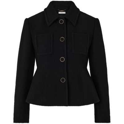 Chloé Woolen Jacket In Black
