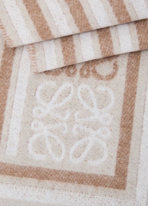 LOEWE Écharpe en laine et cachemire